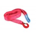 Tow rope 5m 50mm 7.5t hook + ear / hook - loop