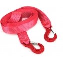 Tow rope 5m 50mm 7.5t hook + ear / hook - loop