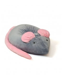 Sako kotipouff Mouse hallikasroosa L 110 x 80 cm