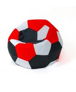 Sako kott pahvipall valge-must-punane L 80 cm