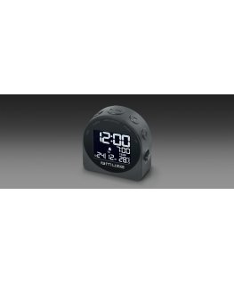 Muse M-09C alarm clock Digital alarm clock Grey