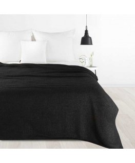 Eurocurtains BLANKET/BUKLA/BLACK 150X200 BLACK