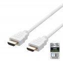 Deltaco HU-30A-R HDMI cable 3 m HDMI Type A (Standard) White