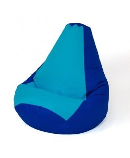 Sako bag pouffe Pear blue XL 130 x 90 cm