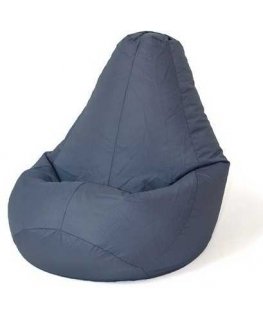 Sako bag pouffe Pear pilkas L 105 x 80 cm