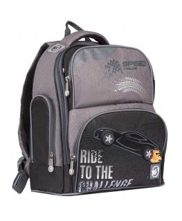 Backpack YES S-30 Juno Max "Ride to the challenge", gray