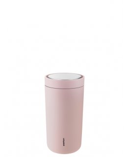 Stelton To Go Click 200 ml Rozā Nerūsējošs tērauds