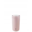 Stelton To Go Click 200 ml Vaaleanpunainen Ruostumaton teräs