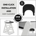 Hauck Alpha Click Tray high chair tray, Black