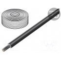 Qoltec 53853 Photovoltaic solar cable | 6mm² | 100m black