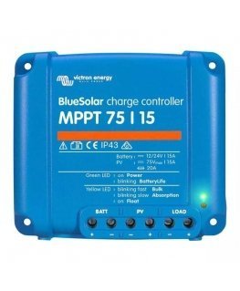 VICTRON ENERGY CHARGING REGULATOR Blue SOLAR MPPT 75V/15A