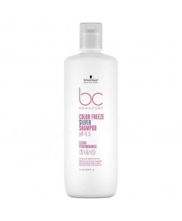 Shampoo for light hair Schwarzkopf Bonacure Clean Performance Color Freeze Silver 1000ml