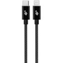 Kabel Lightning MFi - USB C czarny 1m