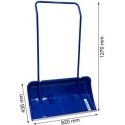 PROSPERPLAST sniego stūmiklis ARCTIC 80cm