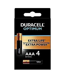 Baterijas Duracell Optimum AAA 4pack