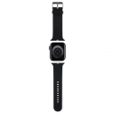 Karl Lagerfeld Strap KLAWMSLKNK Apple Watch 38|40|41mm black|black strap 3D Rubber Karl Head
