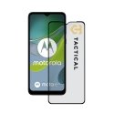 Tactical Glass Shield 5D for Motorola E13 Black