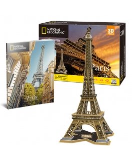 CubicFun Eiffel Tower 3D pusle 80 tk Ehitised