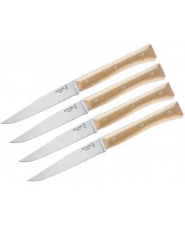 Opinel Table Knives Facette Set of 4 Ash