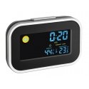 TFA-Dostmann 60.2015 alarm clock Black, Silver