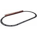 Lean Cars Train Tracks Battery Operated 33 Elements
