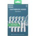 Nordic Quality brush heads, 10 pcs