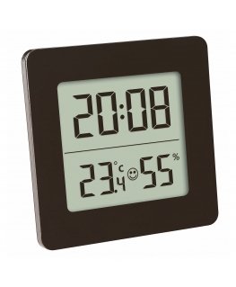 TFA-Dostmann 30.5038 Iekštelpas Elektronisks higrometrs Melns