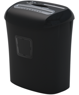 REBEL document, card and CD shredder with 21 L basket