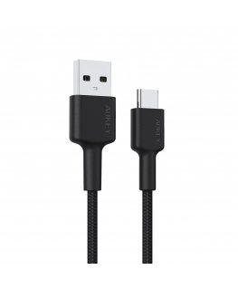 AUKEY CB-CD30 Nylon cab le USB C - USB A 0.9m 3