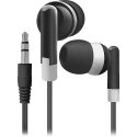 Wired earphones BASIC 617 black Wired earphones BASIC 617 black