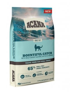 Acana Bountiful Catch sausas kačių maistas 1,8 kg Suaugusių Silkė, Lašišos