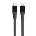 Tactical Fat Man Cable USB-C|Lightning 1m Grey