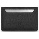 Woolnut Leather Card Holder -korttikotelo, musta