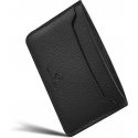 Woolnut Leather Card Holder -korttikotelo, musta