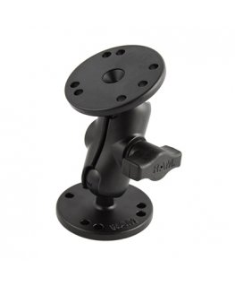 RAM Mounts Universal Double Ball Mount with Two Round Plates