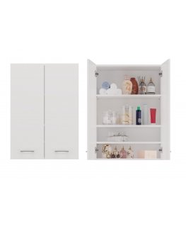 Topeshop POLA MINI DD BIEL kylpyhuonekaappi Valkoinen