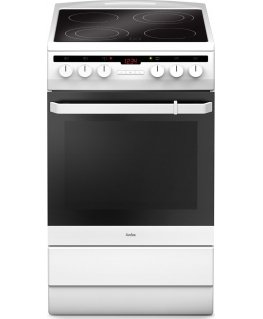 Amica SHC 5874 W Freestanding cooker Ceramic Black, White A