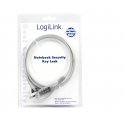 LogiLink Notebook Security Lock w/ Combination cable lock 1.5 m