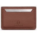 Woolnut Leather Card Holder -korttikotelo, konjakki