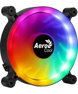 Aerocool SPECTRO12 PC Fan 12cm RGB Molex Molex Silent Antivibration Black