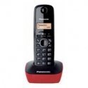 Panasonic KX-TG1611 DECT telefons Zvanītāja ID Melns, Sarkans