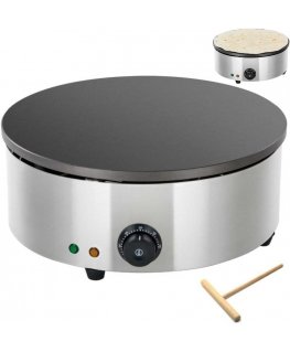 Waffle plate Royal Catering Naleśnikarka round covered with Teflon diameter 40cm