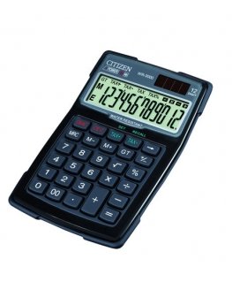 Citizen WR3000 kalkulaator Lauaarvuti Ekraanikalkulaator Must