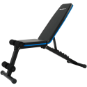 Reinforced incline training bench with leg lock, REBEL ACTIVE