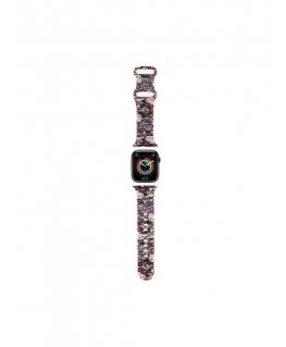 Hello Kitty Pasek HKAWMSDGPTP Apple Watch 38|40|41mm różowy|pink