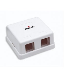 Intellinet 162852 розеточная коробка Белый