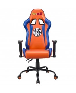 Subsonic DBZ PC-pelituoli Pehmustettu istuintoppaus Harmaa, Oranssi