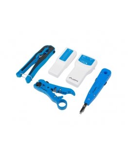 Lanberg NT-0302 cable crimper Tool set Multicolour