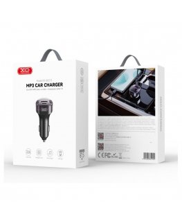 XO transmiter FM BCC12 Bluetooth MP3 car charger 3,1A black