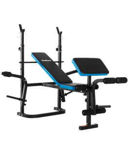Adjustable multifunctional training bench with prayer bench, REBEL ACTIVE